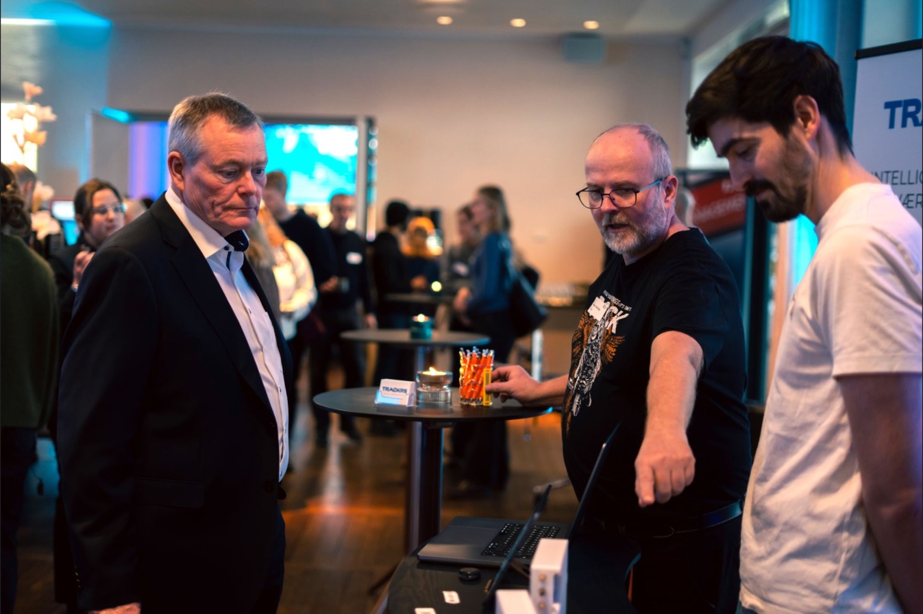Besøg ved Trackrs-standen under Driving Health Tech 2026